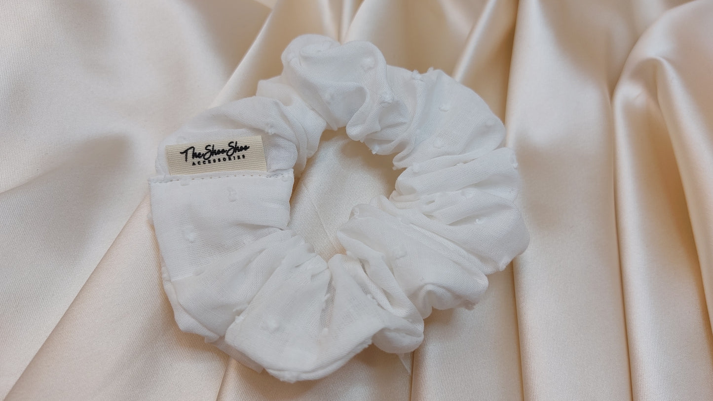 Wedding Cake ShooShoo Bomull Scrunchie - Handgjord