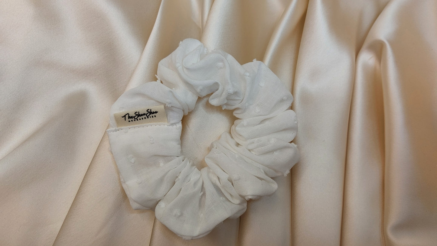 Wedding Cake ShooShoo Bomull Scrunchie - Handgjord