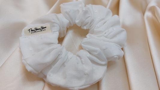 Wedding Cake ShooShoo Bomull Scrunchie - Handgjord