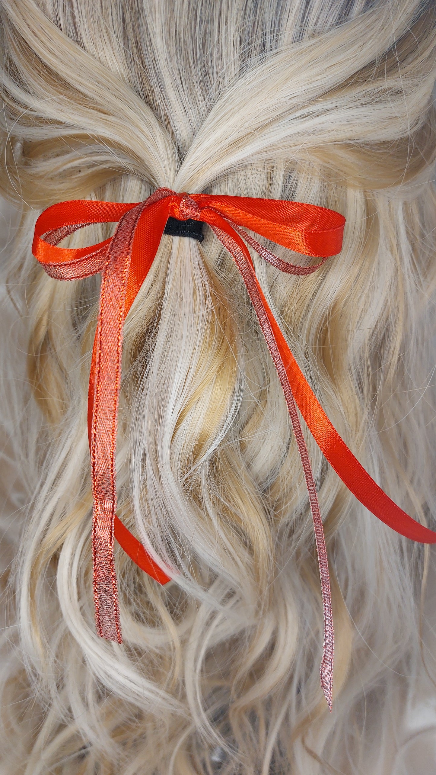 Rosett Satin Rosett på elastiskt band Shoo Shoo 2-pack