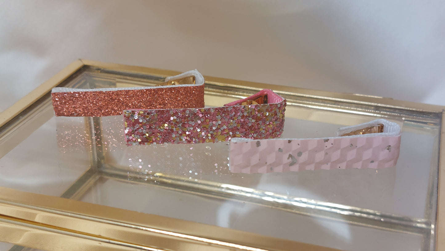 Shoo Shoo Hårklämmor Glittery Pink Dreams