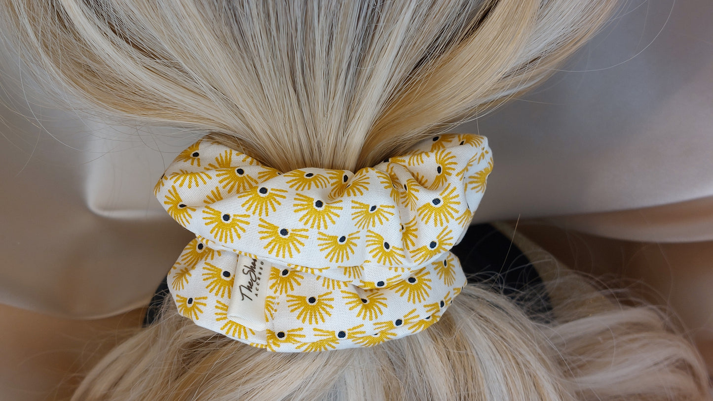 Morning Sun ShooShoo Bomull Scrunchie - Handgjord