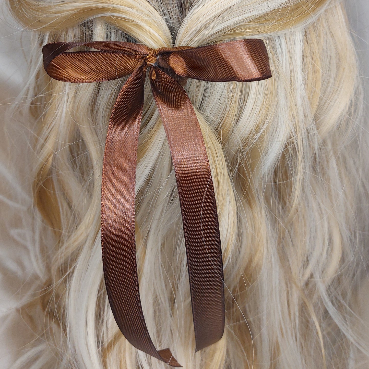 Rosett Satin Rosett på elastiskt band Shoo Shoo 2-pack