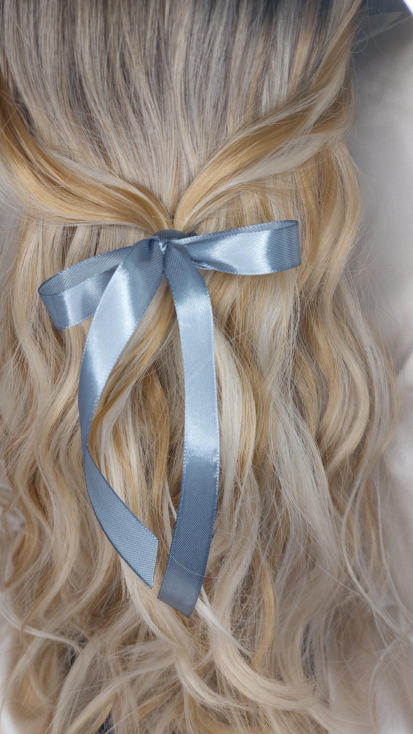 Rosett Satin Rosett på elastiskt band Shoo Shoo 2-pack