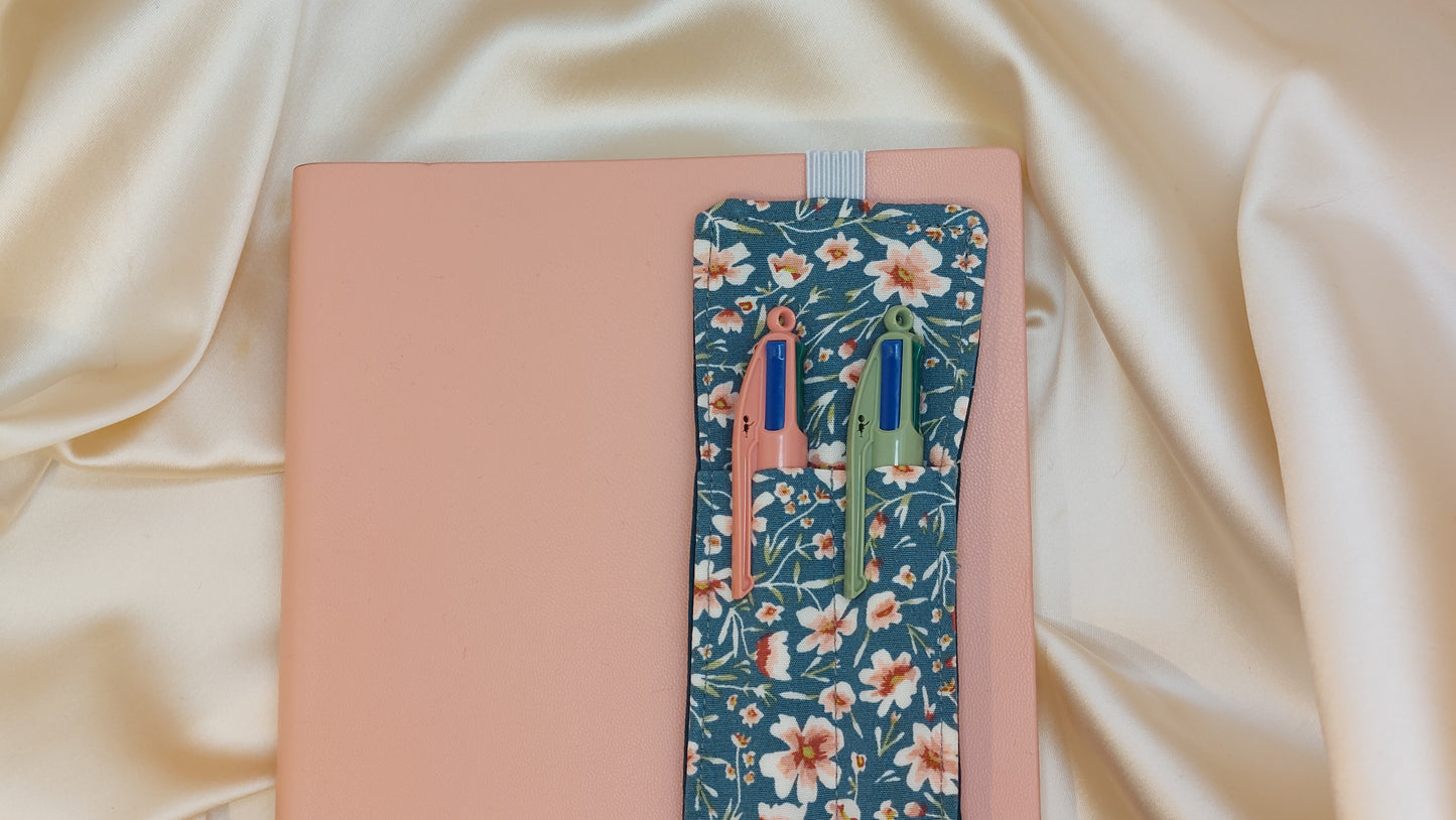 Misty Gray Squares ShooShoo Cotton Scrunchie - Handmade