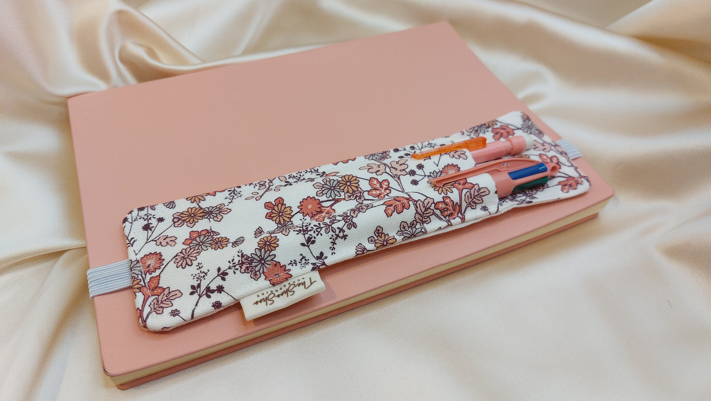 Misty Gray Squares ShooShoo Cotton Scrunchie - Handmade