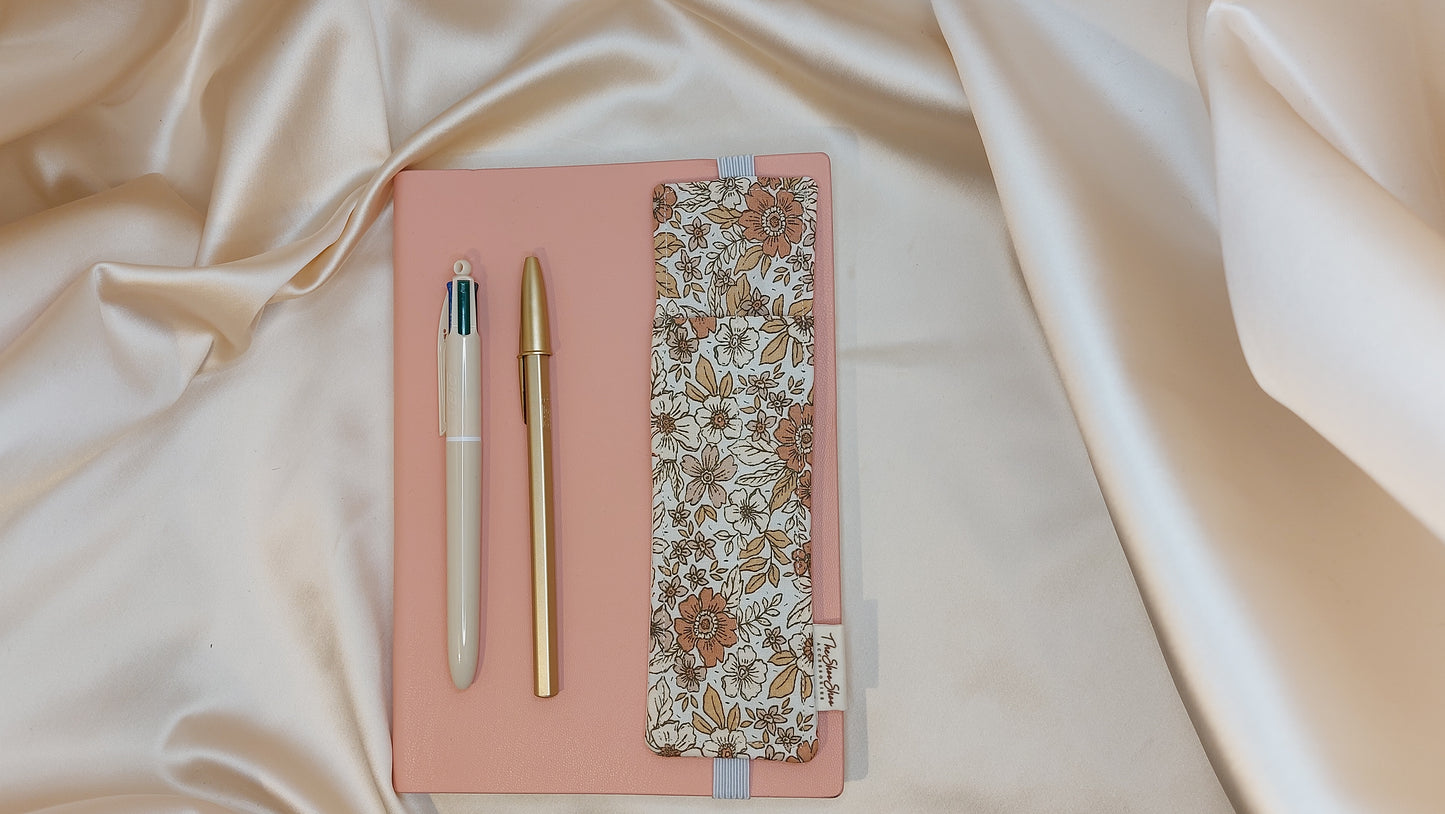 Pennhållare Bloomin Blooms brun ShooShoo - Handgjord