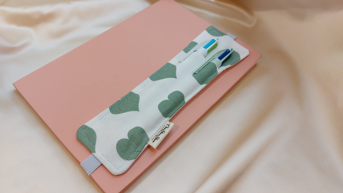 Misty Gray Squares ShooShoo Cotton Scrunchie - Handmade