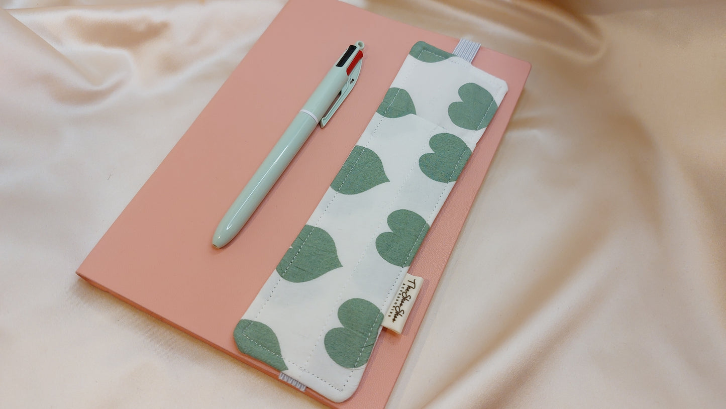 Misty Gray Squares ShooShoo Cotton Scrunchie - Handmade