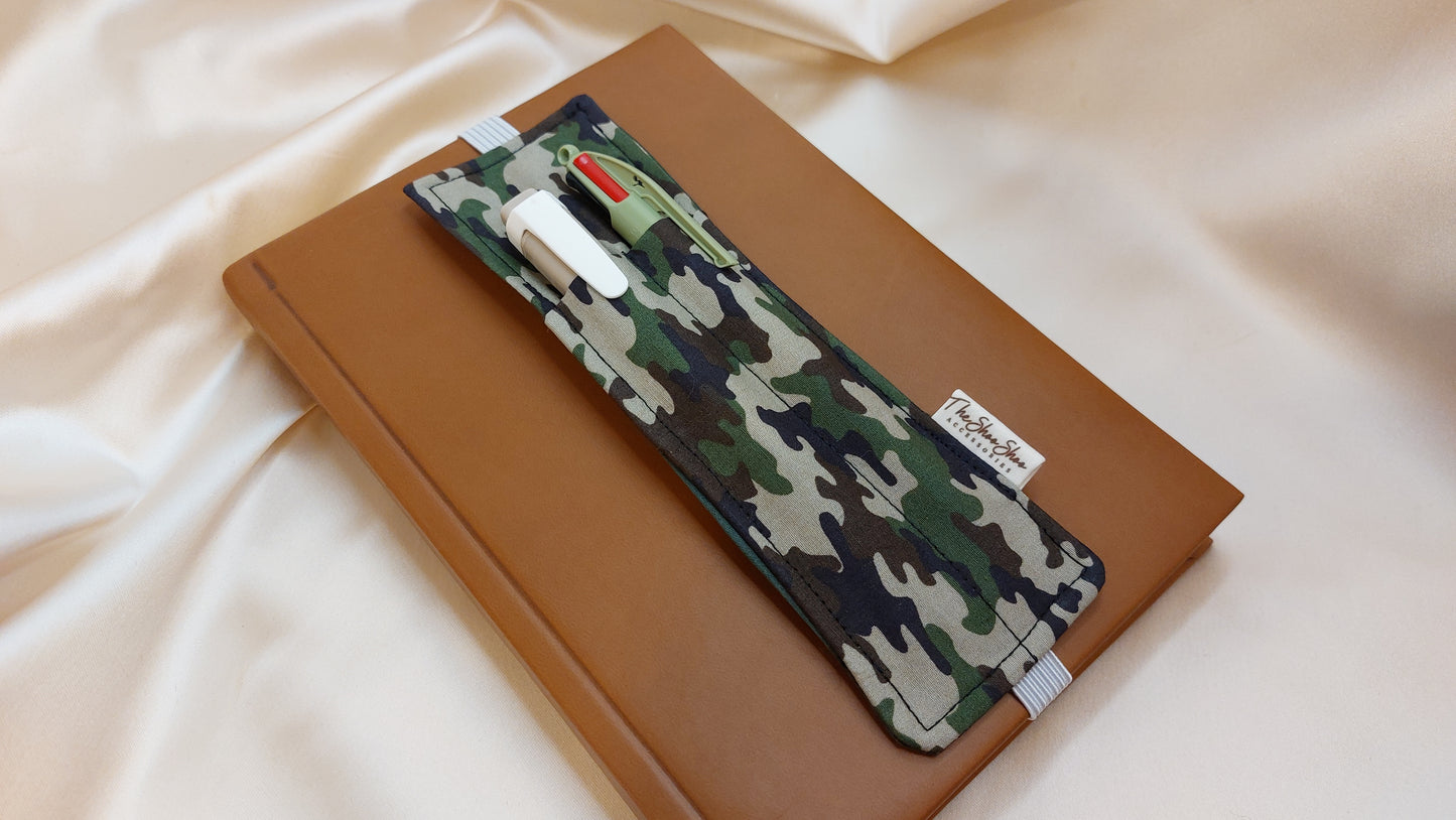 Pennhållare Camo Grön ShooShoo - Handgjord