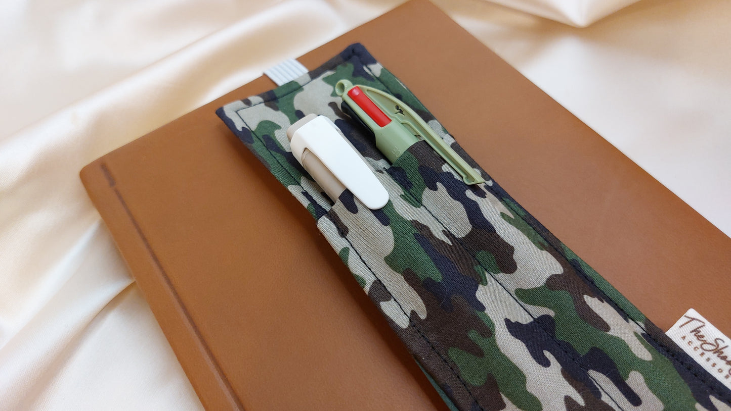 Pennhållare Camo Grön ShooShoo - Handgjord