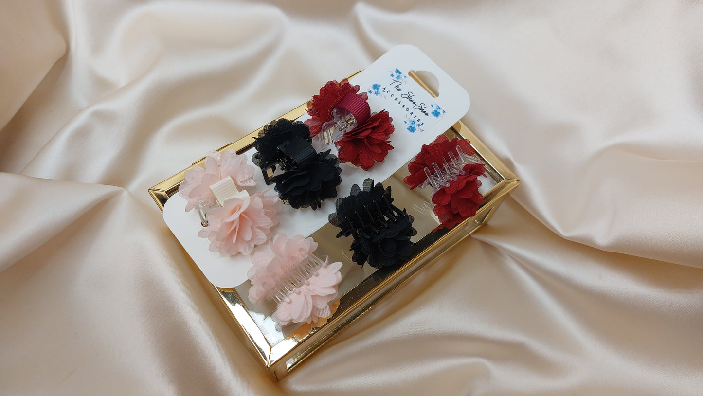 Shoo Shoo Hair Clips Cheeta Brown Mix
