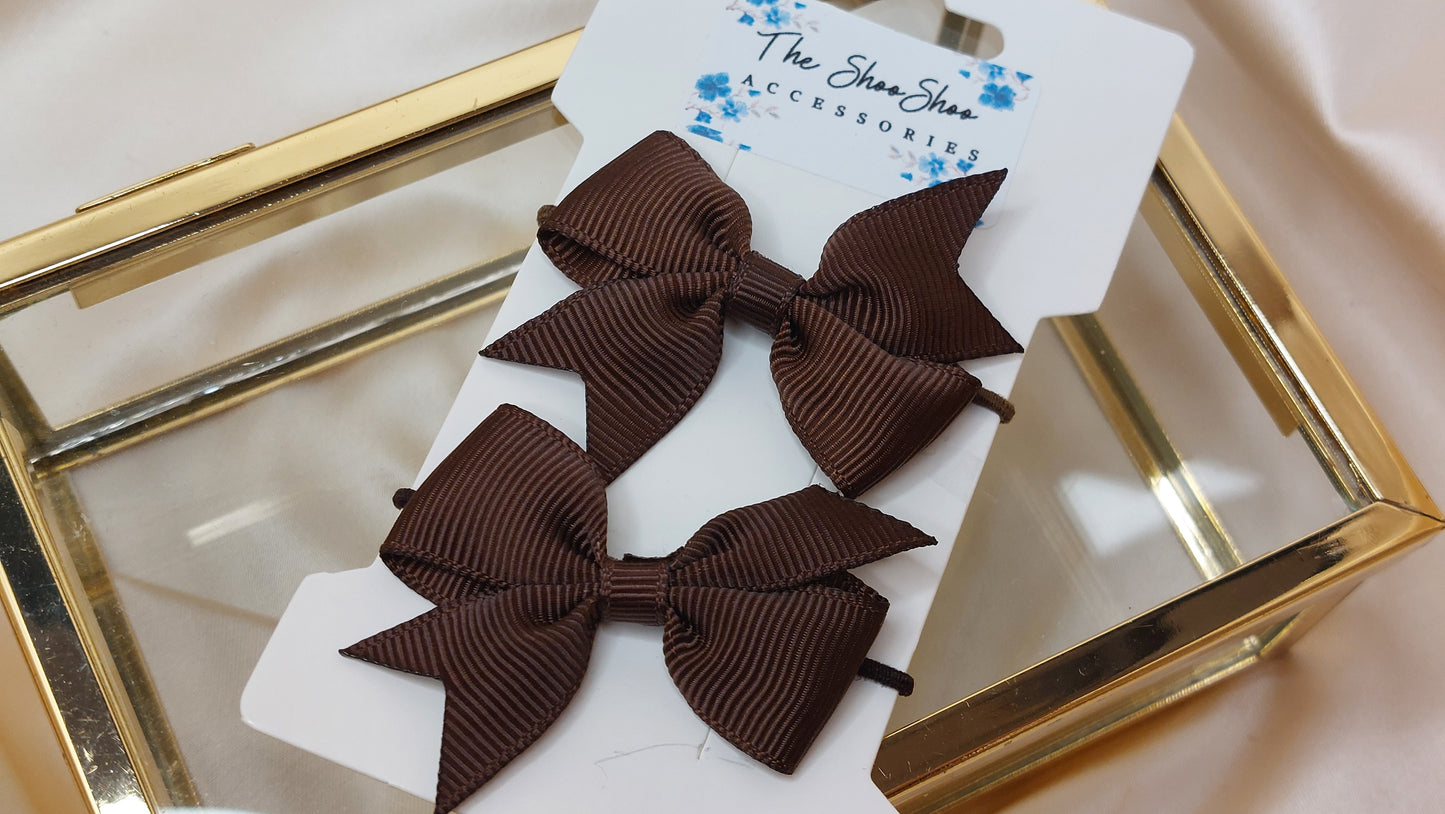 Sweet Rose ShooShoo Satin Scrunchie - Handmade