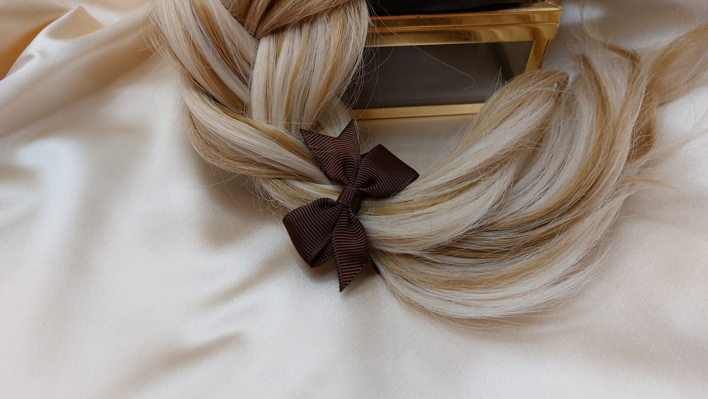 Sweet Rose ShooShoo Satin Scrunchie - Handmade