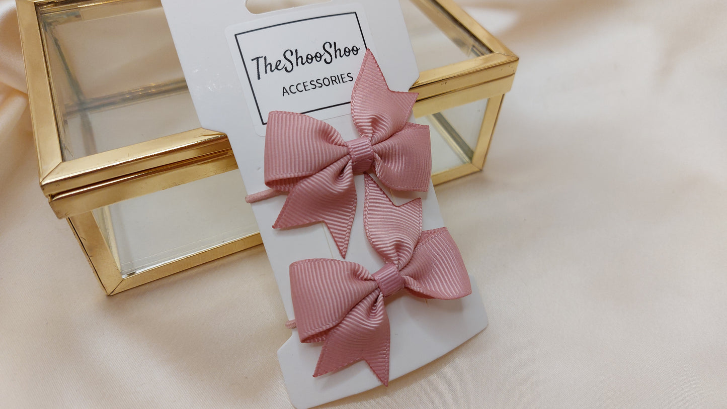 Sweet Rose ShooShoo Satin Scrunchie - Handmade