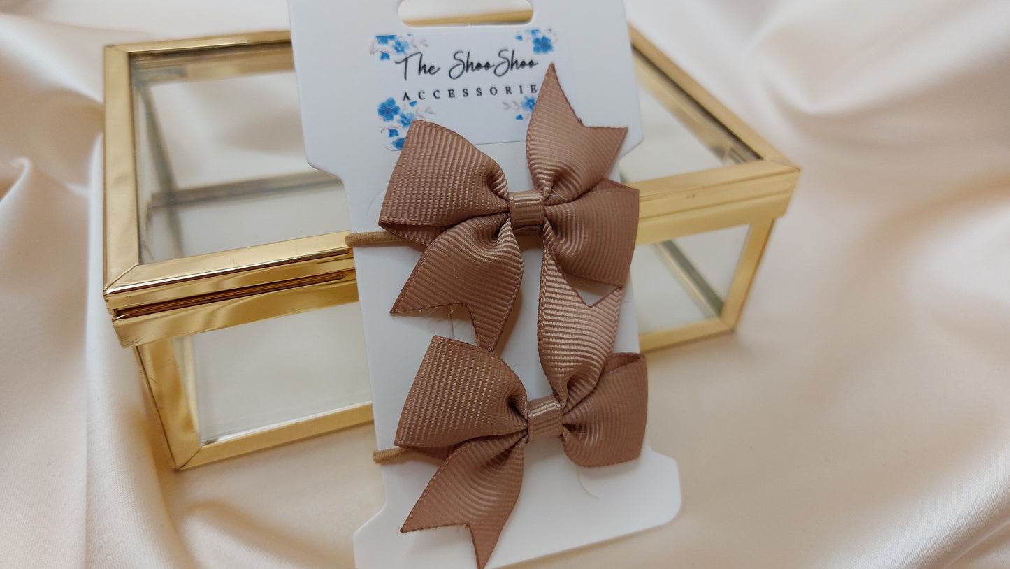 Sweet Rose ShooShoo Satin Scrunchie - Handmade