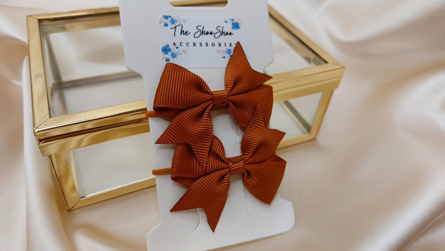 Sweet Rose ShooShoo Satin Scrunchie - Handmade