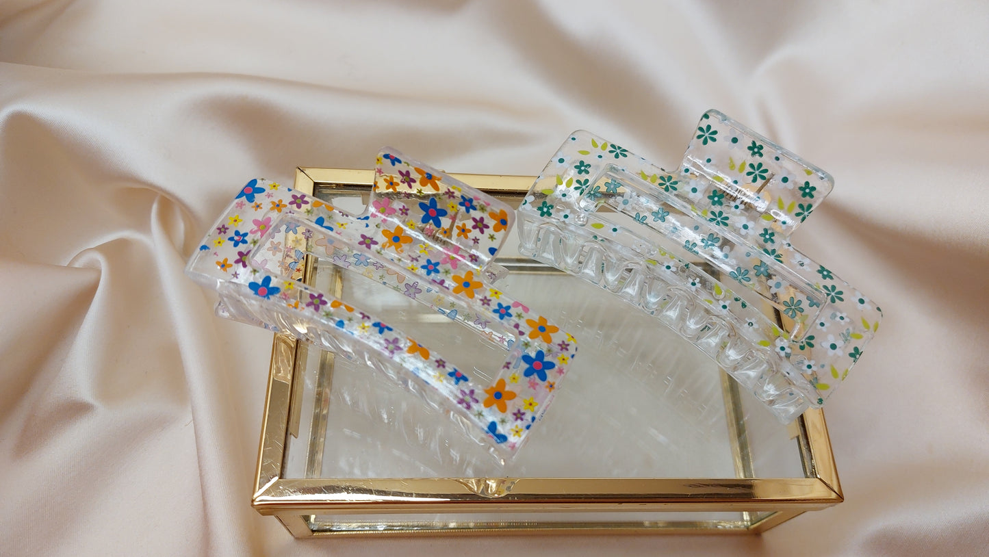 Shoo Shoo Hair Clips Brown Sugar Sparkle Long