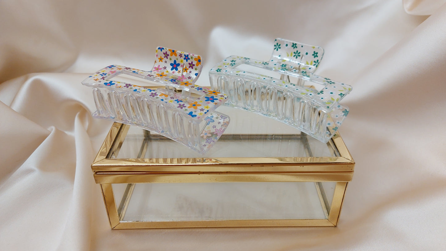 Shoo Shoo Hair Clips Brown Sugar Sparkle Long