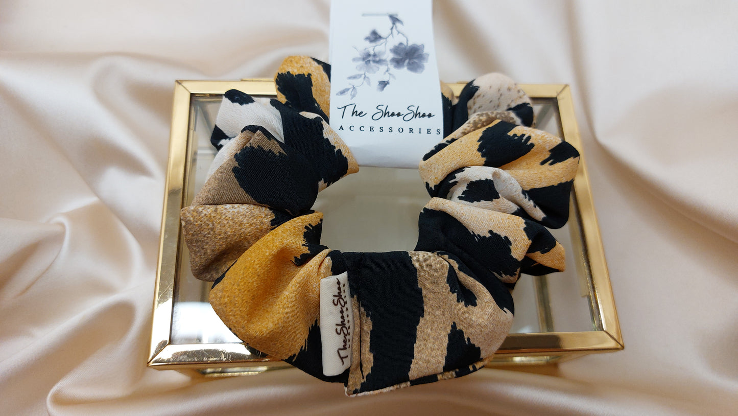 Tiger's Eye ShooShoo Scrunchie - Handgjord