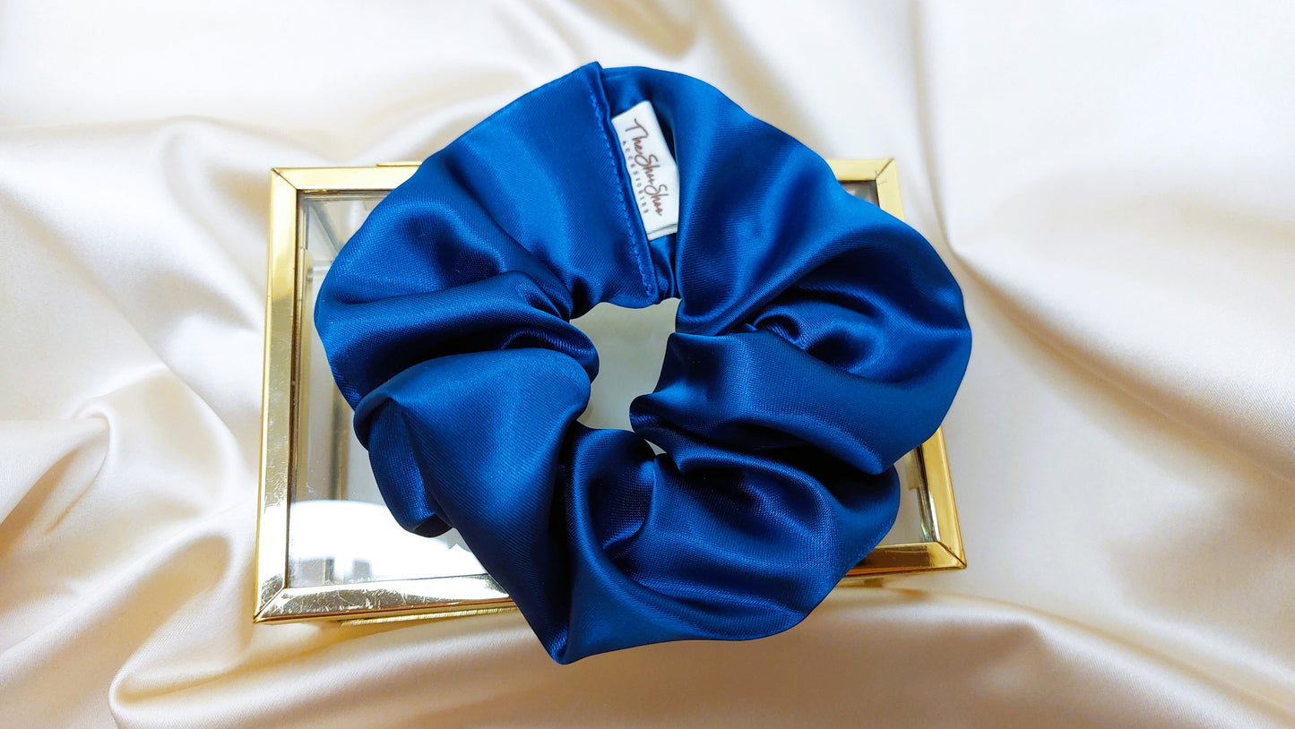 Sweet Rose ShooShoo Satin Scrunchie - Handmade