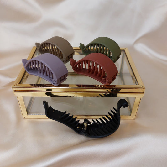 Shoo Shoo Hair Clips Cheeta Brown Mix