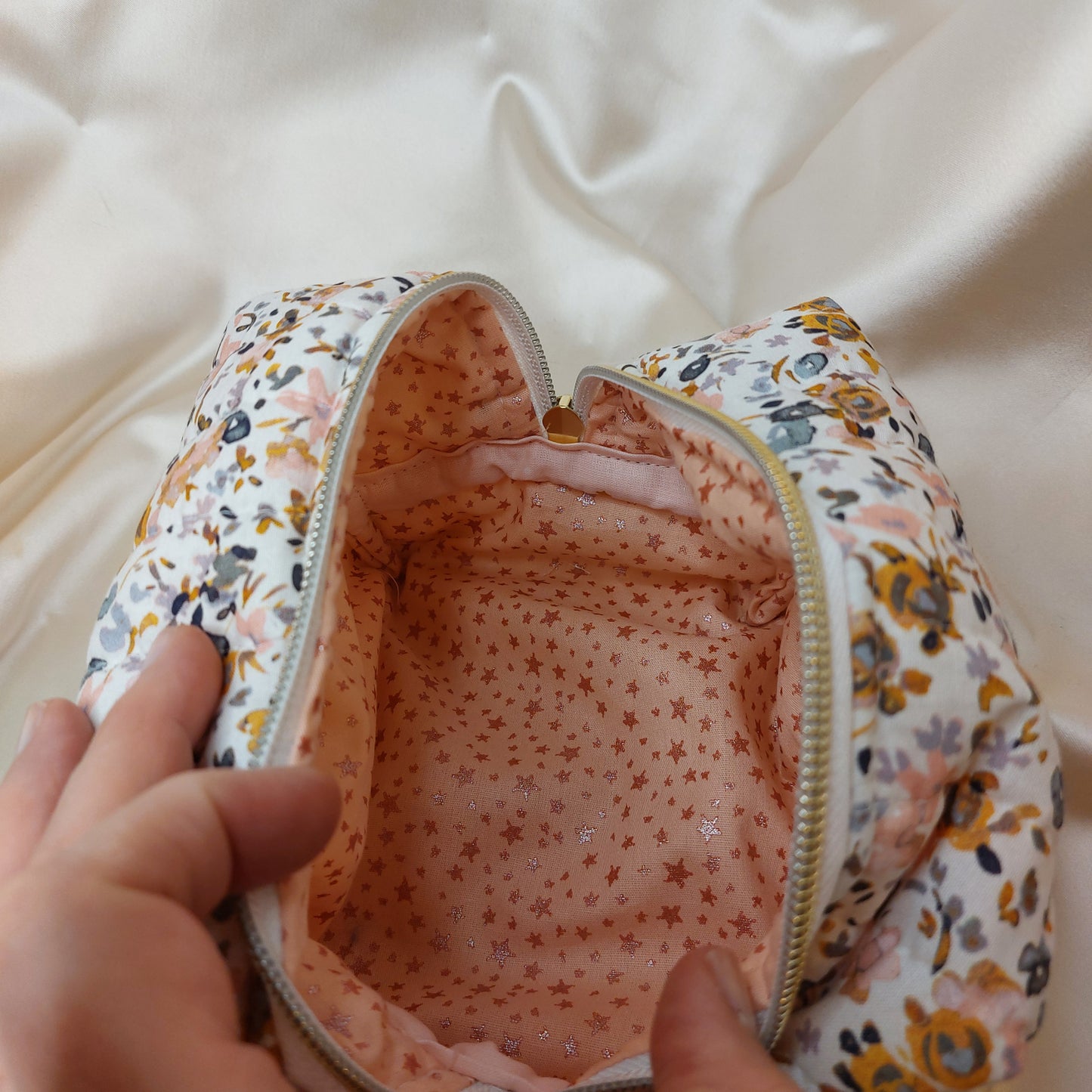 Sandy Beach ShooShoo Lace Scrunchie - Handmade