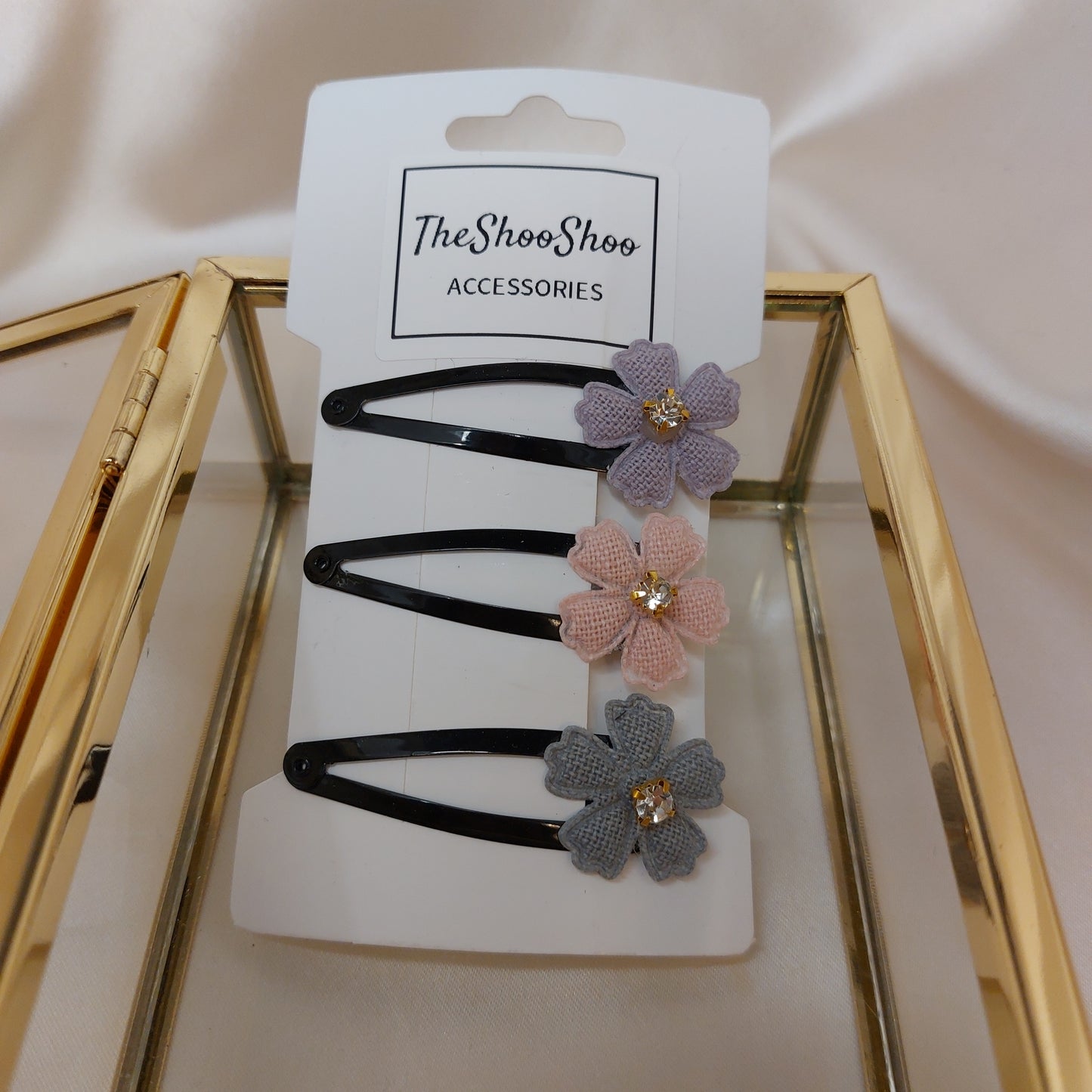 Shoo Shoo Hair Clips Sweet Sugar Sparkle Long