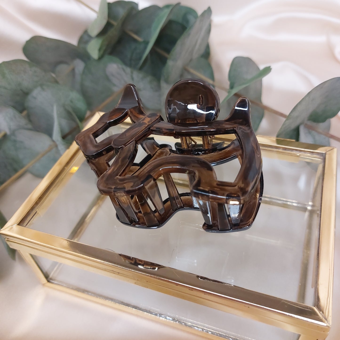 Shoo Shoo Hair Clips Cheeta Brown Mix
